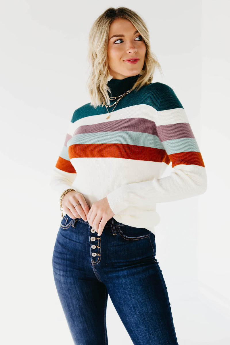 The Jonah Mock Neck Sweater