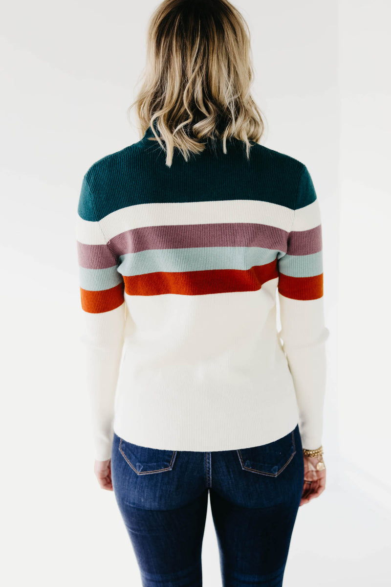 The Jonah Mock Neck Sweater