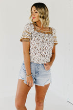 The Harleigh Square Neck Top - FINAL SALE