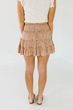 The Emory Smocked Waist Mini Skirt