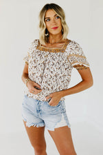The Harleigh Square Neck Top - FINAL SALE