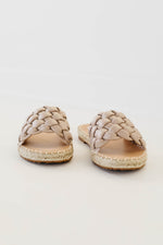 The Forever Woven Slide - Taupe