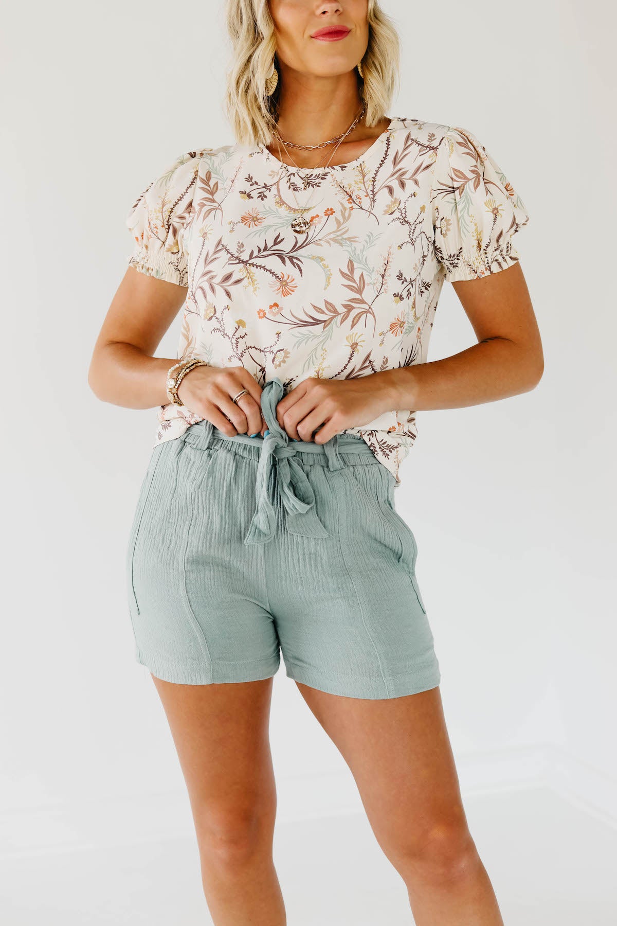 The Priscilla Paperbag Waist Shorts