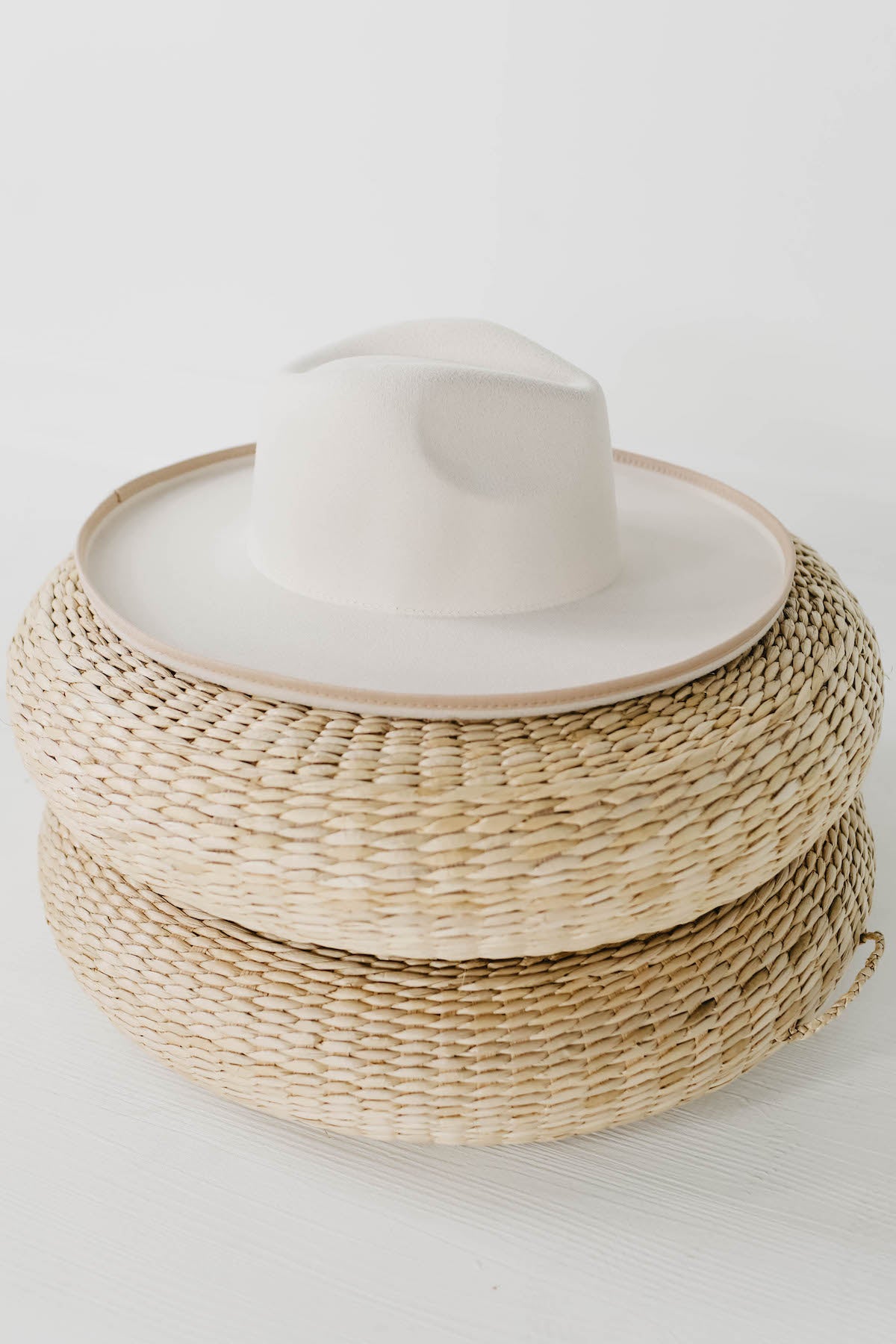 The Corie Flip Brim Rancher - Ivory