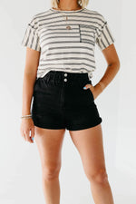 The Davina Distressed Cuff Shorts - FINAL SALE