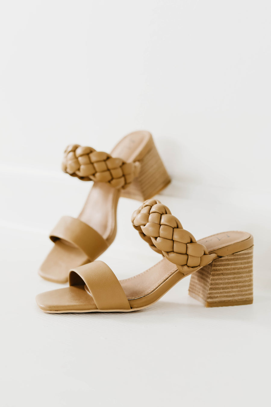 The Fiona Double Strap Block Heel