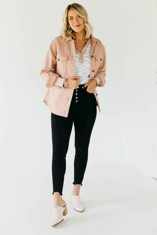 The Clayton Button Down Shacket