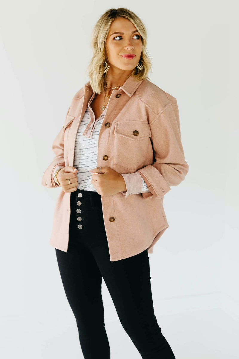 The Clayton Button Down Shacket