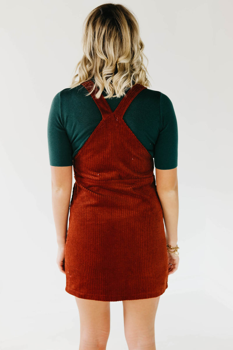 The Damian Corduroy Jumper Dress