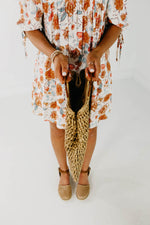 The Alvin Wooden Handle Straw Bag - FINAL SALE