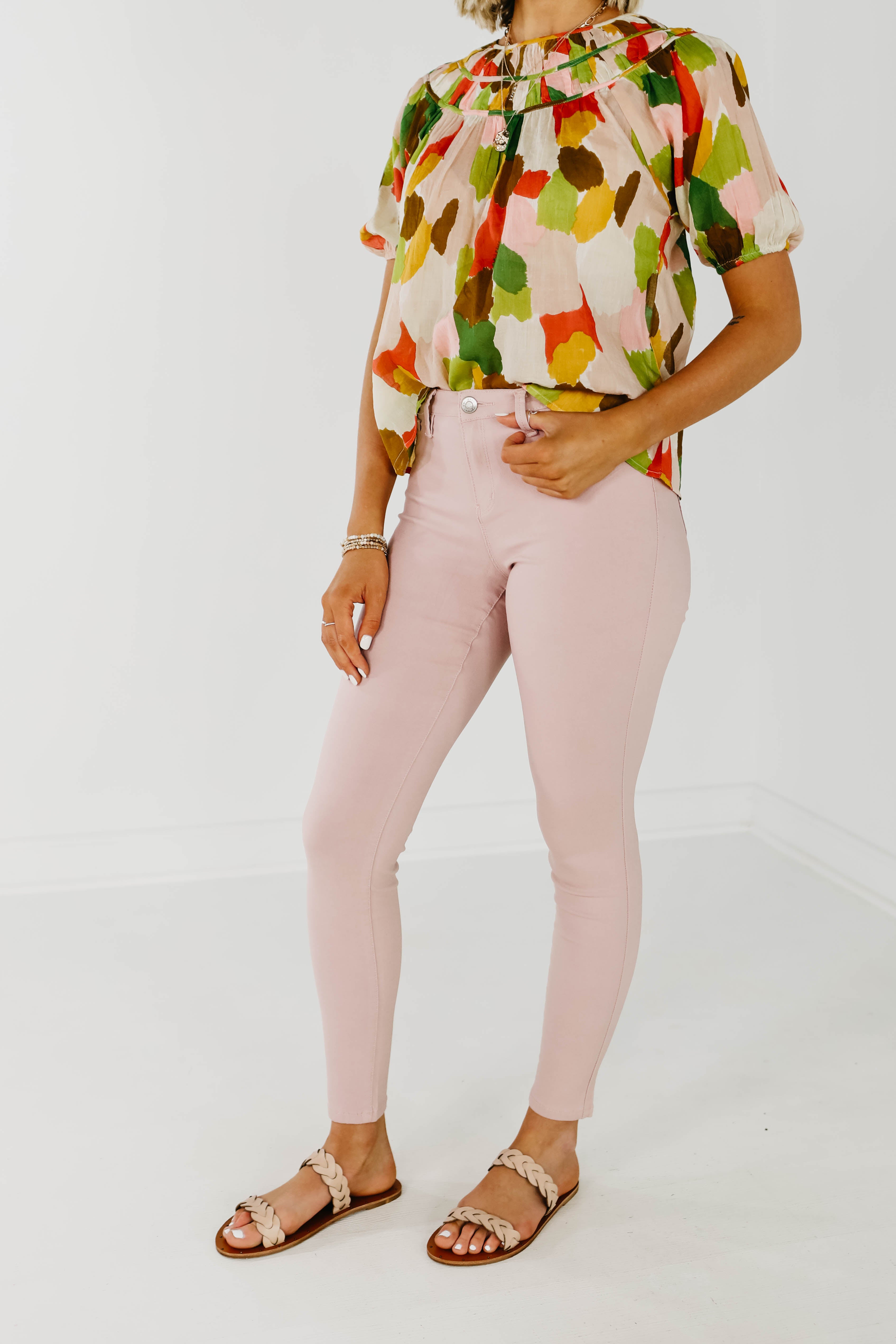 The Ellington Colored Super Stretch Skinny - FINAL SALE