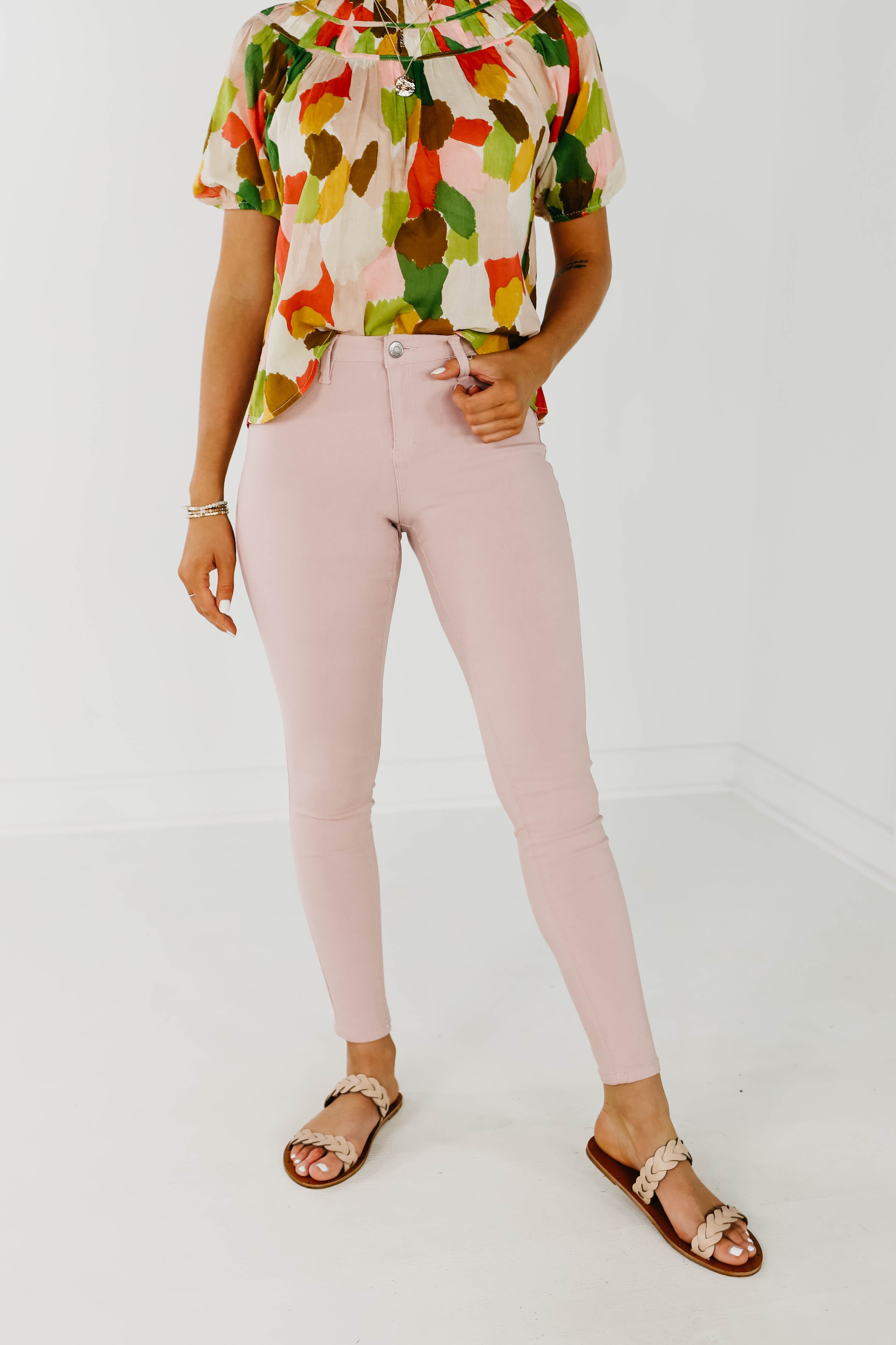The Ellington Colored Super Stretch Skinny - FINAL SALE