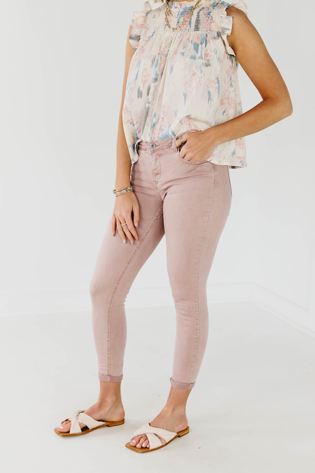 The Hadley Mid Waisted Super Skinny - FINAL SALE