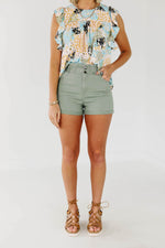 The Franco Elastic Waist Shorts