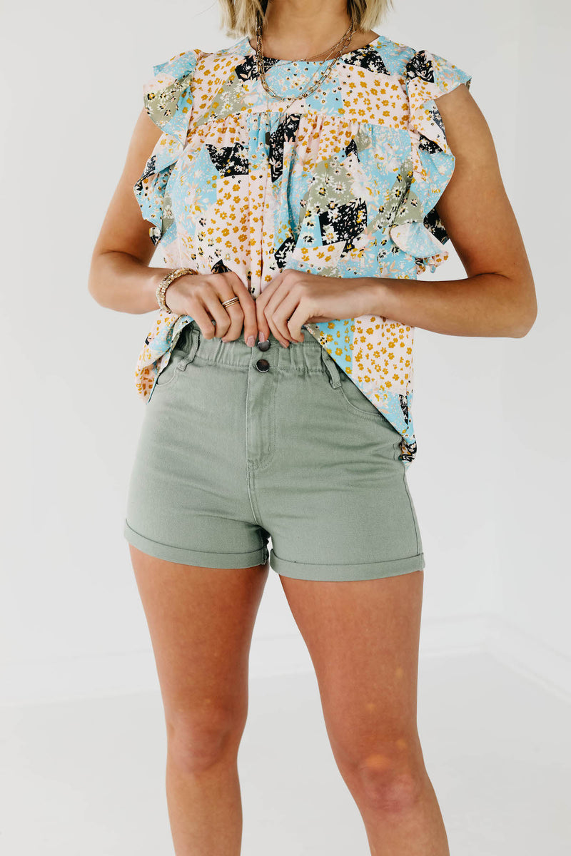 The Franco Elastic Waist Shorts