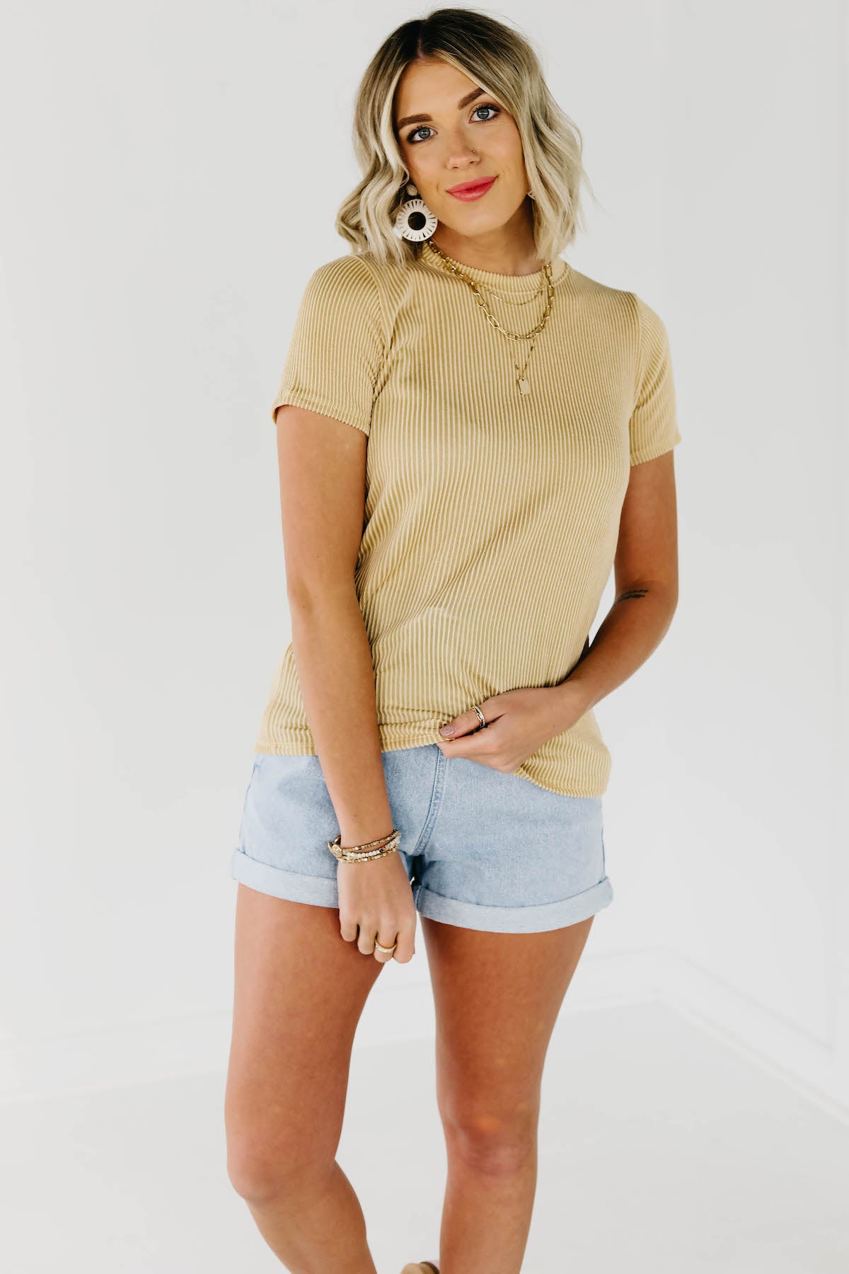 The Deesel Ribbed Tee