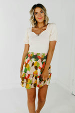 The Hannah Ruffle Skirt