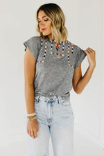 The Misha Embroidered Top