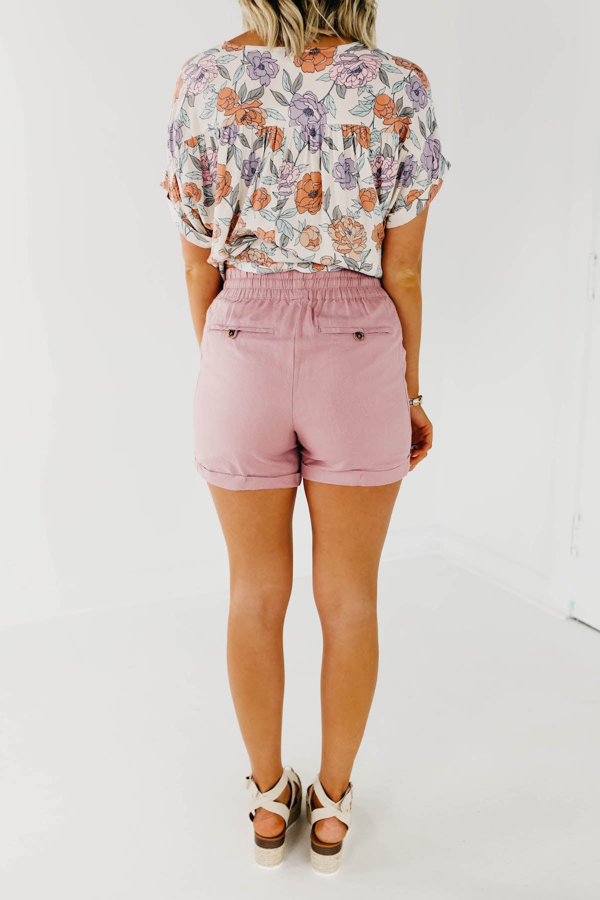 The Misty Tie Front Shorts