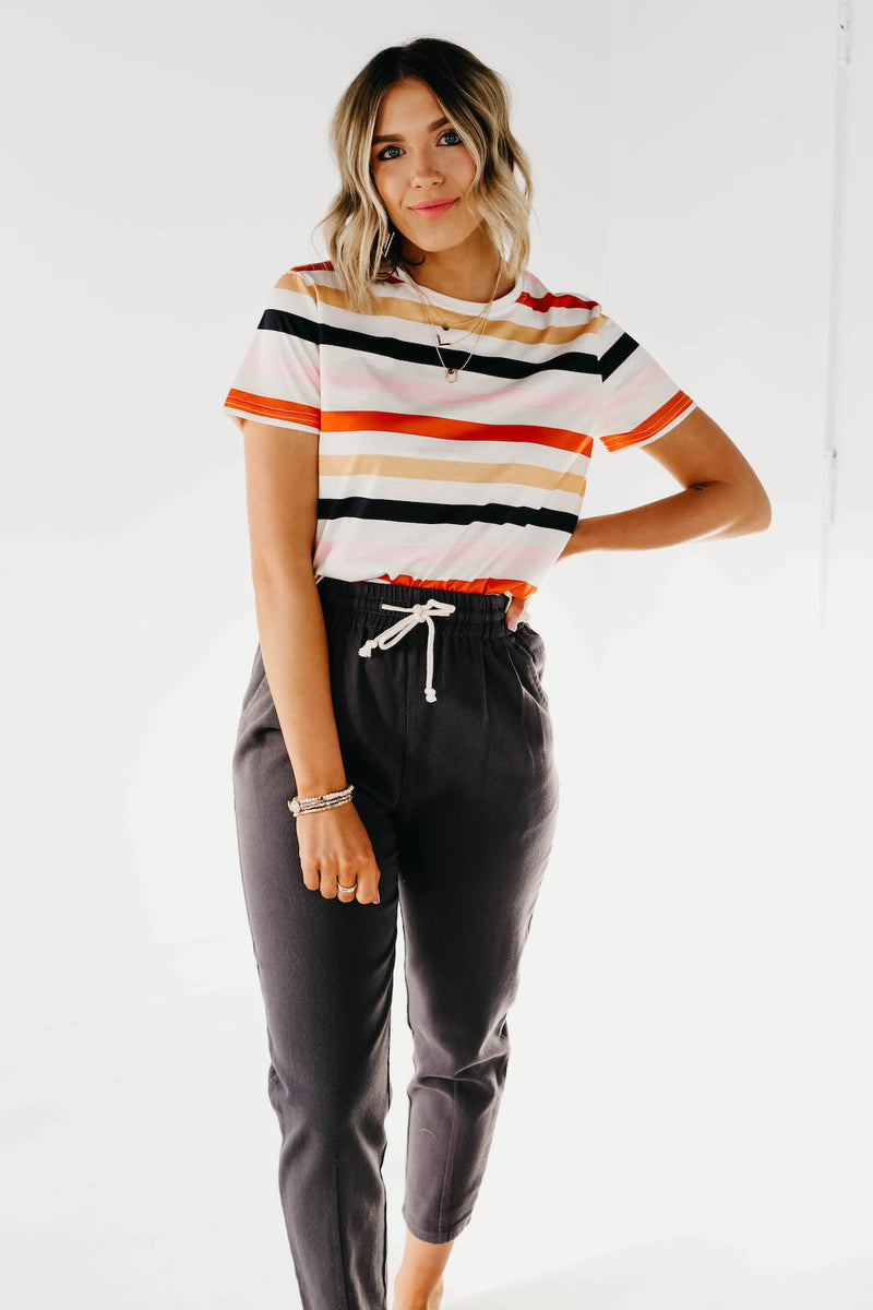 The Joyce Chunky Stripe Tee