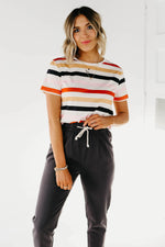 The Joyce Chunky Stripe Tee