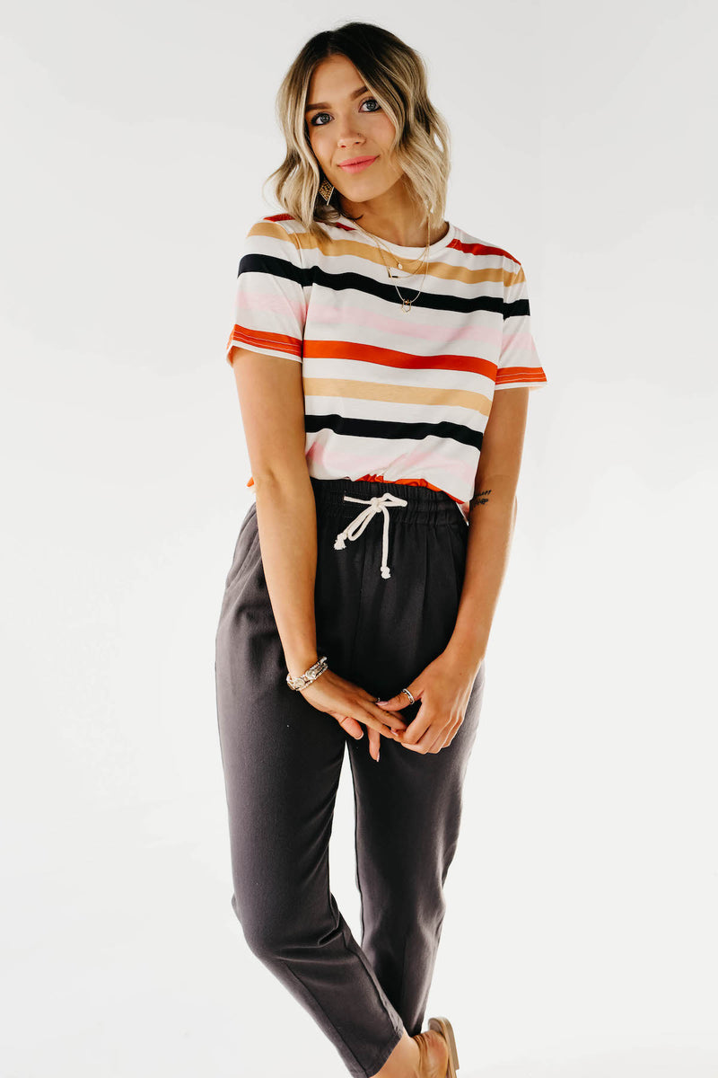 The Joyce Chunky Stripe Tee
