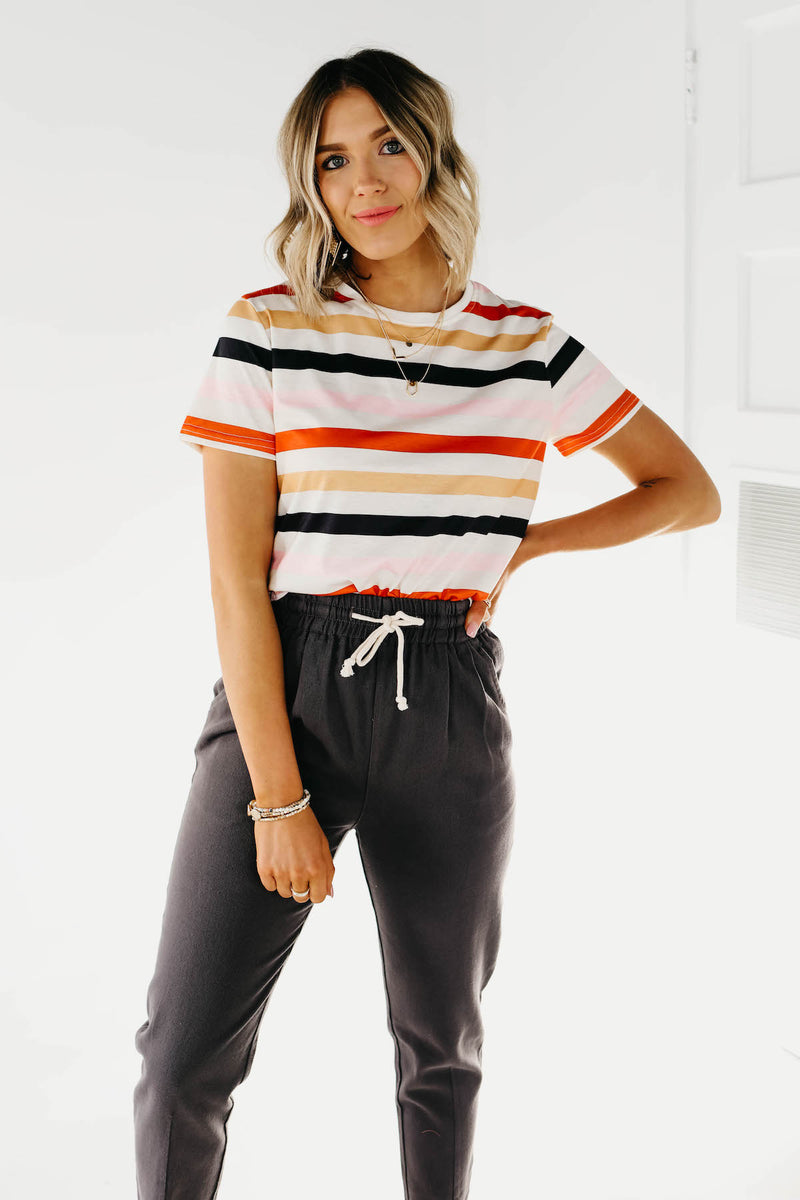 The Joyce Chunky Stripe Tee