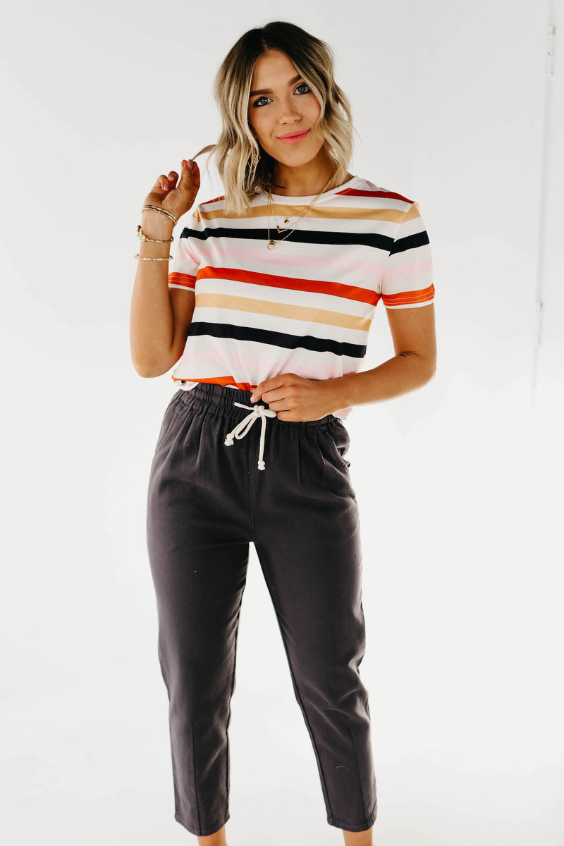The Joyce Chunky Stripe Tee