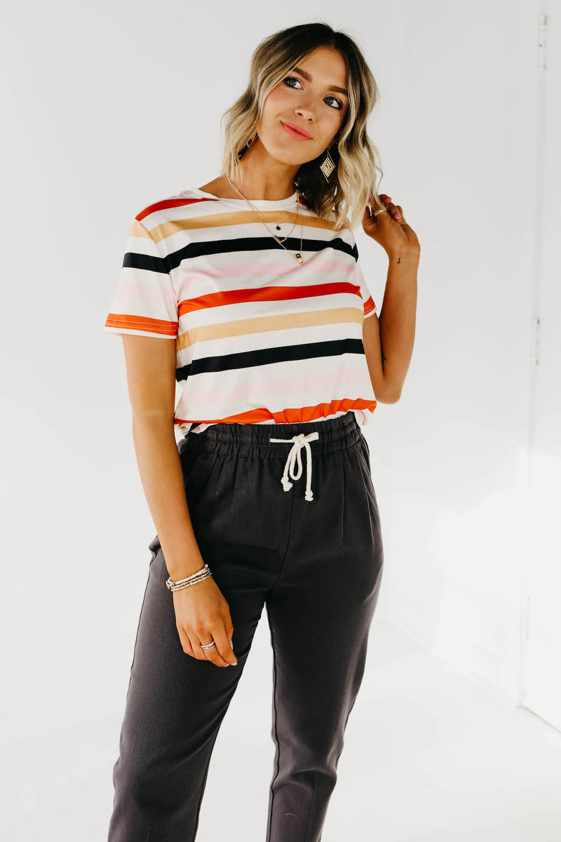 The Joyce Chunky Stripe Tee
