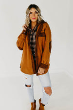 The Connor Oversized Shacket - Camel