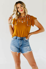 The Misha Embroidered Top