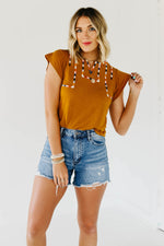 The Misha Embroidered Top