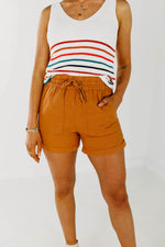 The Misty Tie Front Shorts