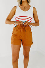 The Misty Tie Front Shorts