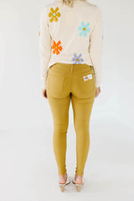The Ellington Colored Super Stretch Skinny - Sunset