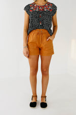The Misty Tie Front Shorts
