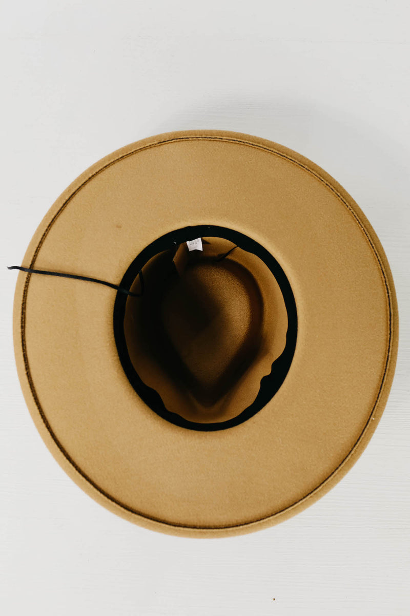 The Clyde Embroidered Rancher - Light Tan