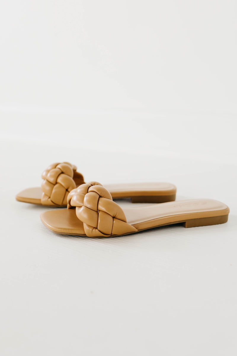 The Ball Woven Slide Sandal