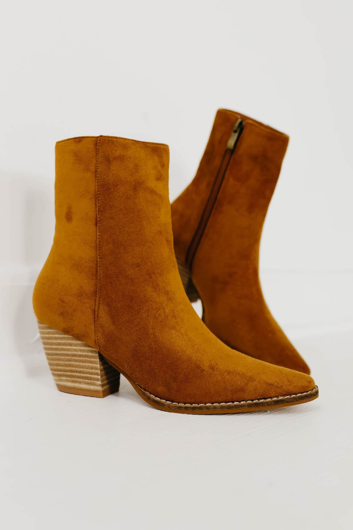 The Arisa Bootie - Camel