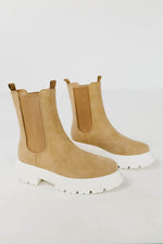 The Joanna Chelsea Bootie - Light Taupe