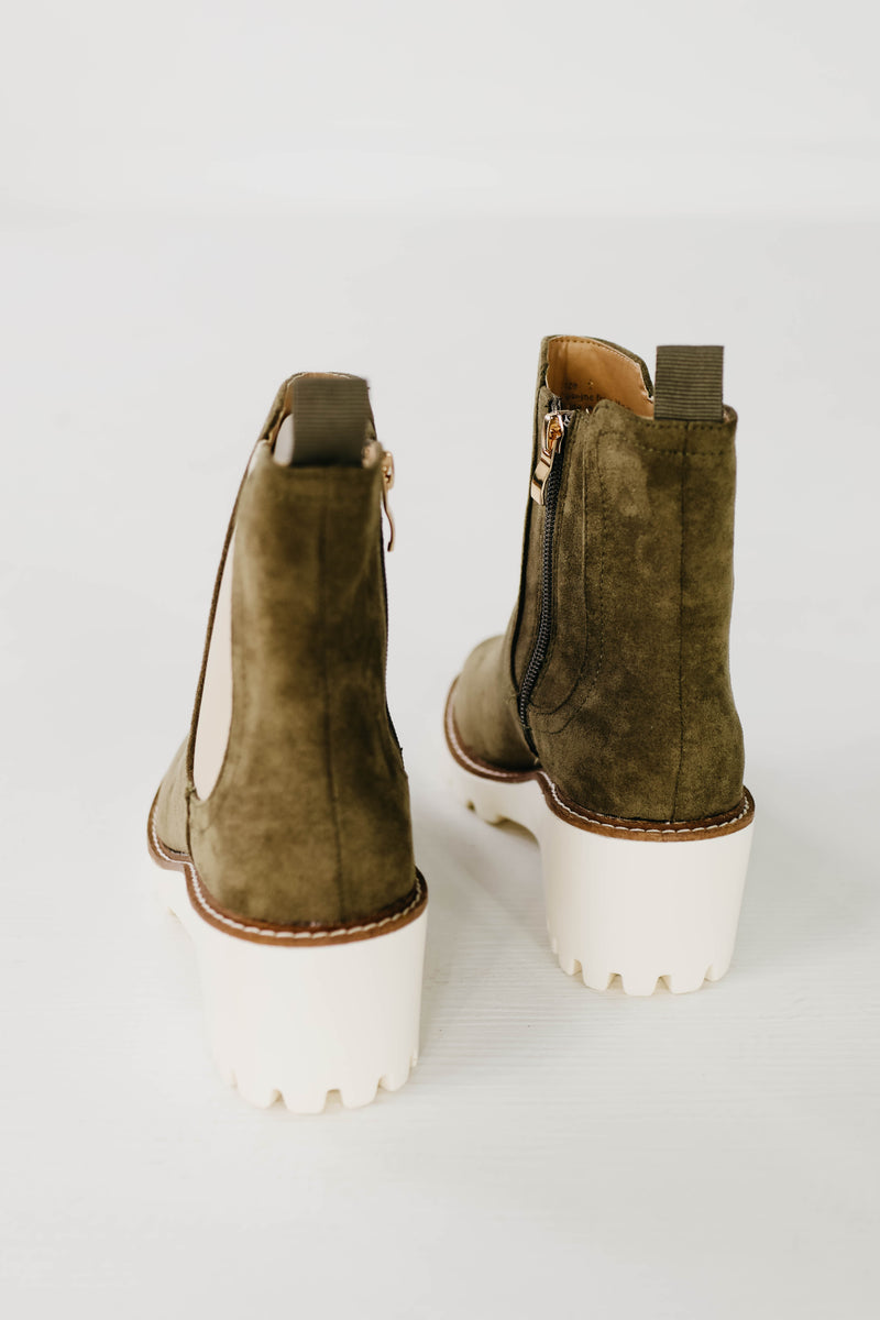 The Howl Bootie - Sage