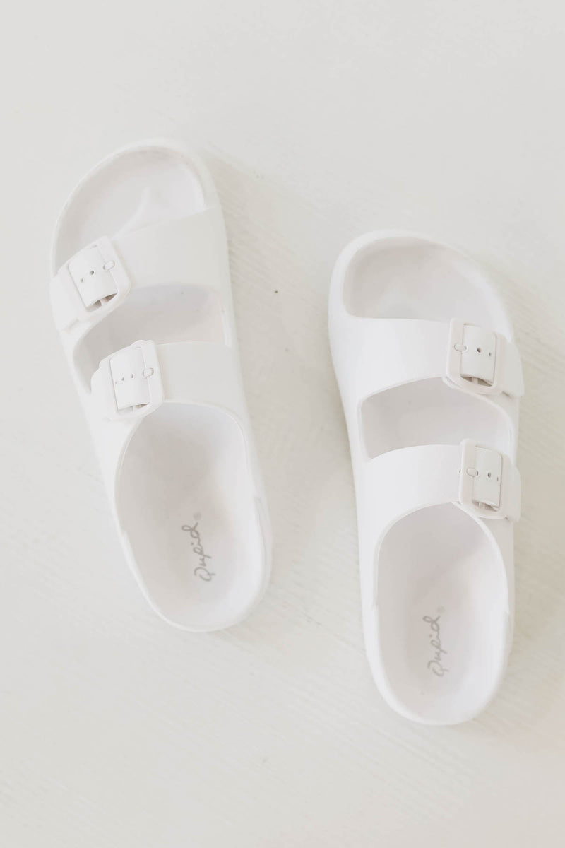 The Lennie Double Buckle Sandal