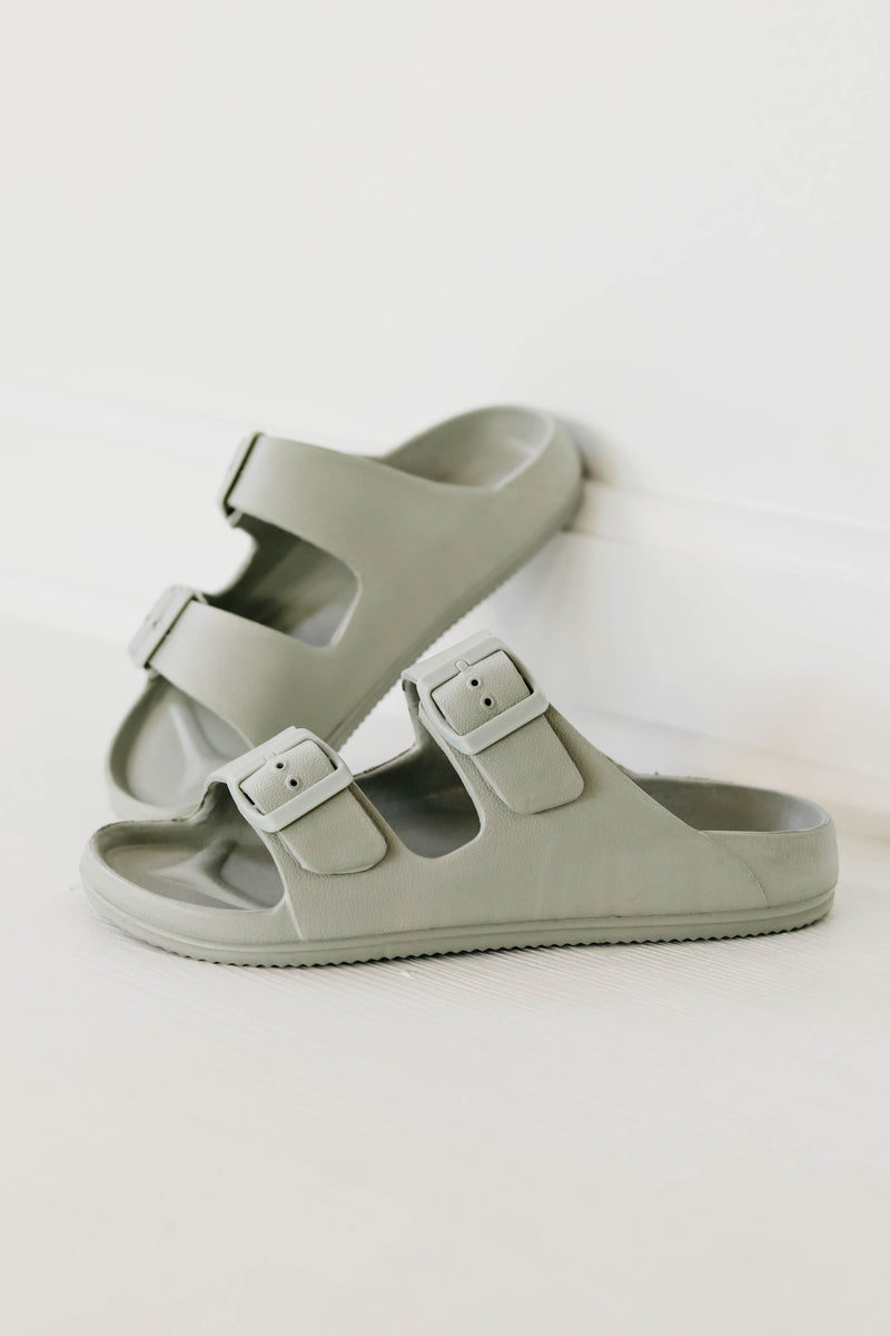 The Lennie Double Buckle Sandal