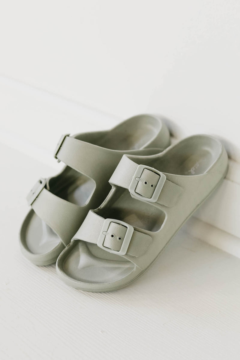 The Lennie Double Buckle Sandal
