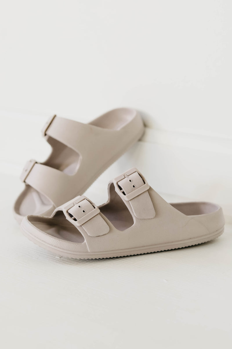 The Lennie Double Buckle Sandal