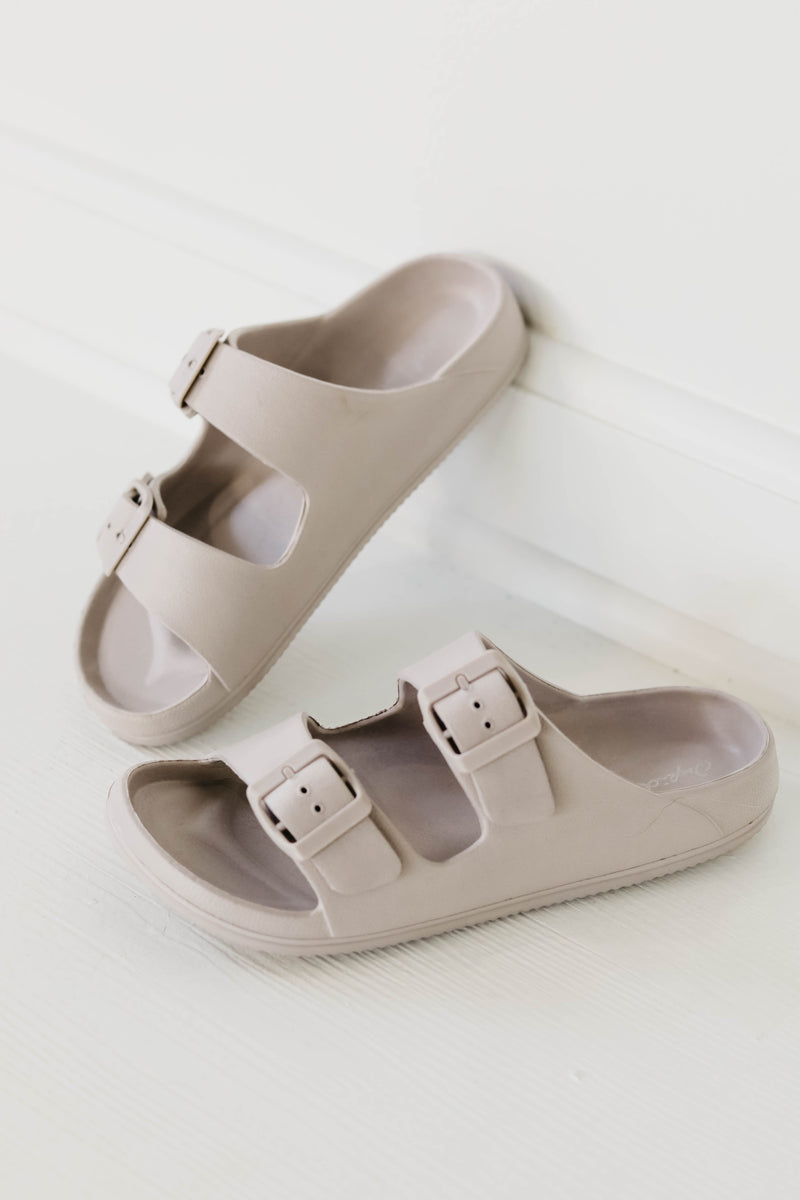 The Lennie Double Buckle Sandal