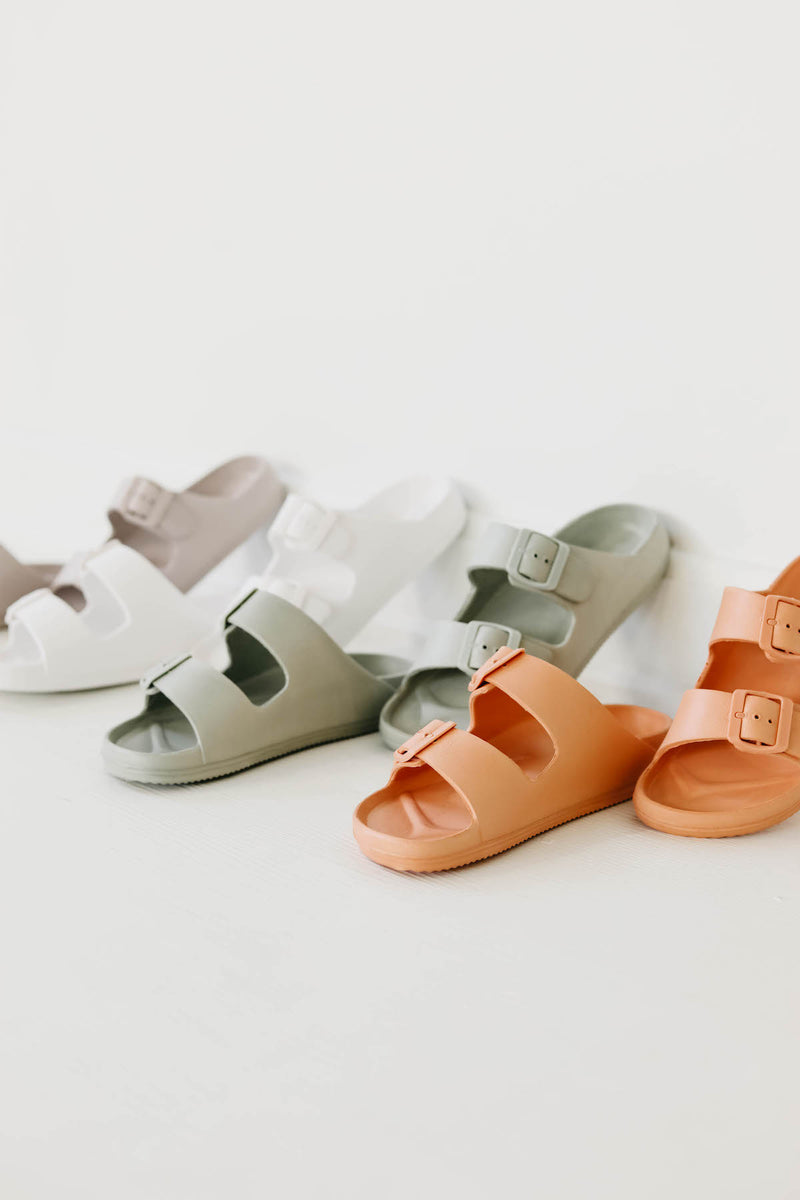 The Lennie Double Buckle Sandal