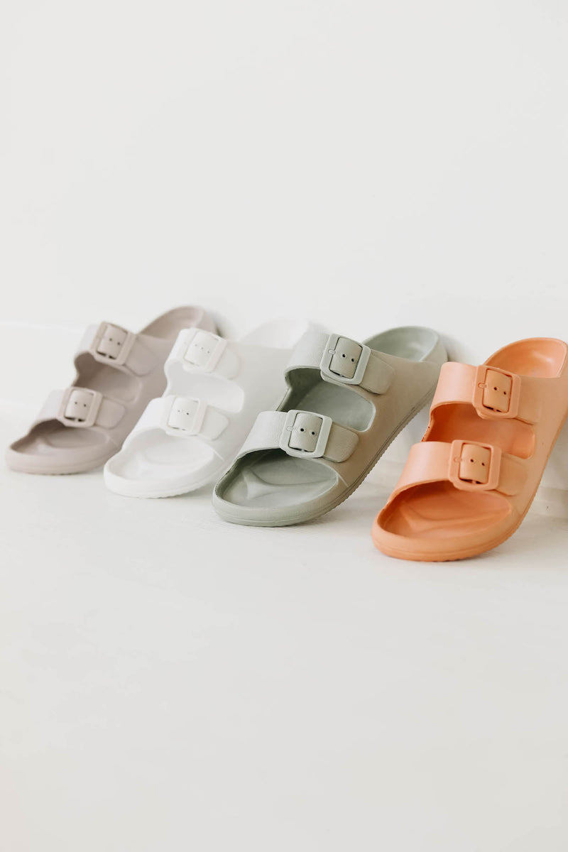 The Lennie Double Buckle Sandal