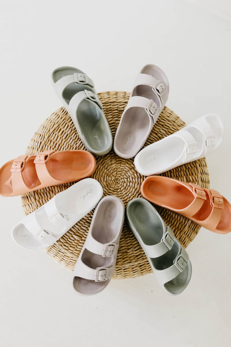 The Lennie Double Buckle Sandal