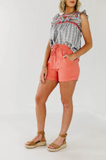 The Misty Tie Front Shorts